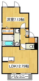 Belle Ville【2階】の間取り