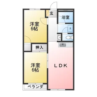 大塚マンション【1階】の間取り