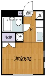 プチ・アビタシヨ【2階】の間取り