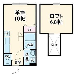 アーリーガーデン横濱山手I【1階】の間取り