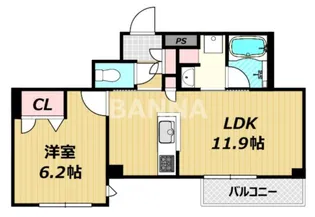 メゾンフェリシア【2階】の間取り