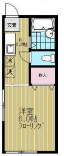 ルネサンスWADA【1階】の間取り