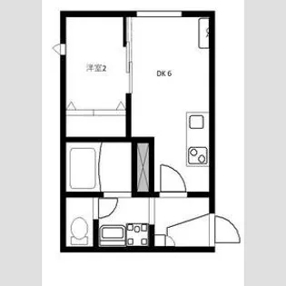 カーサミーア仙台I【1階】の間取り