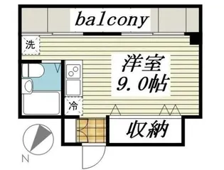 ラ・レジダンス・ド・鷺沼【2階】の間取り