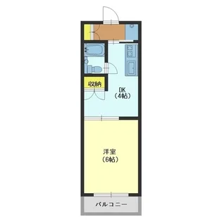 サンヒルズ五福【3階】の間取り