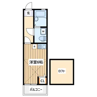 ヒル トップ ヤマテ【2階】の間取り