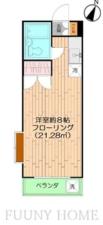 リザンハイツ【3階】の間取り