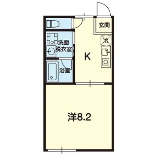 グランドデイズ007【1階】の間取り