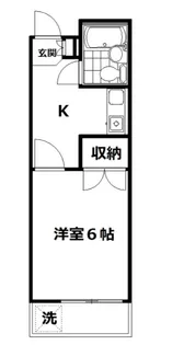 アイボリーコート大森【1階】の間取り