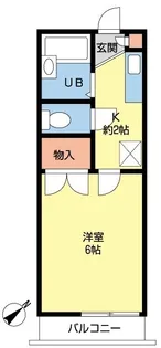 フィオーレI【1階】の間取り