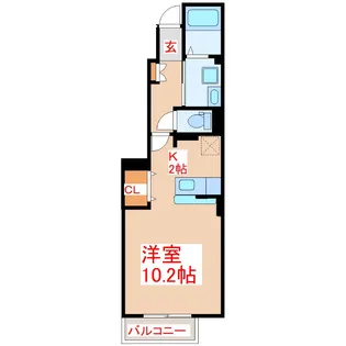 天祐 YOSHINO【1階】の間取り