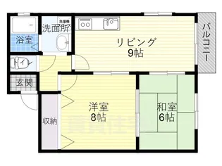 ショーツウ・Mハイツ【2階】の間取り