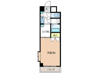 ロイヤル江戸橋【5階】の間取り