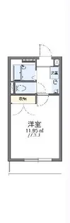 レオパレスガーデンビレッジ【2階】の間取り