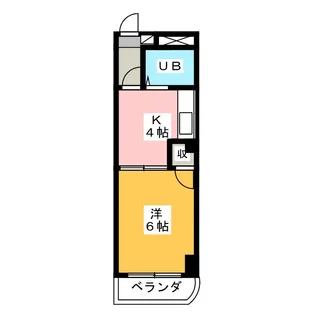 グレースヒルズ【3階】の間取り