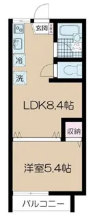 マンハイム西落合【2階】の間取り