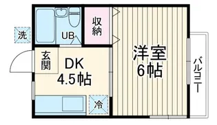 SUNCITY SAKURA【2階】の間取り