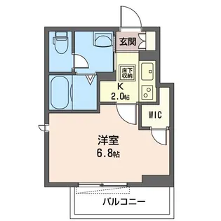 メゾン ブランシュ【1階】の間取り