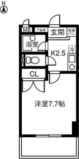 第2さくらマンション中央【4階】の間取り