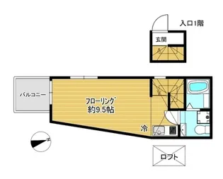 Grande House中板橋【3階】の間取り