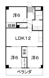 グランデメゾン上市【5階】の間取り