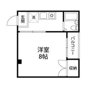 相武ビル【4階】の間取り