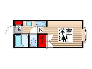 マイライフ根本【1階】の間取り