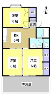 カーサグランデ【1階】の間取り