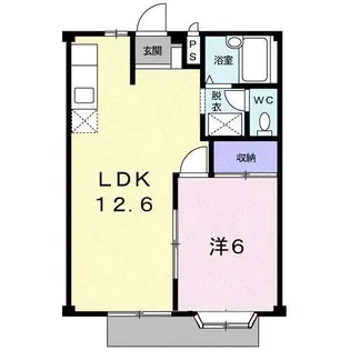 ライフピア【1階】の間取り