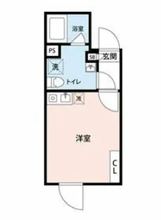 ミライズ平和島レジデンス【4階】の間取り
