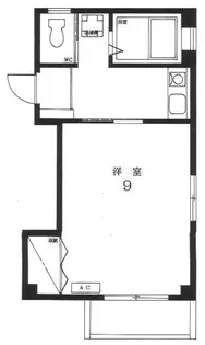 サンハイツ【2階】の間取り