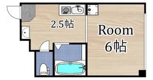 グラシア都島本通【2階】の間取り