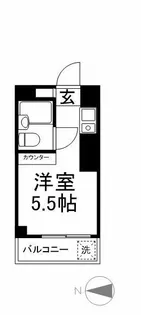 河本マンション【2階】の間取り