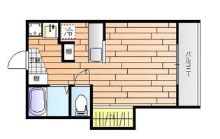 Yビル弐番館【3階】の間取り
