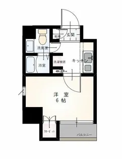 ビラビスタ猿楽町【2階】の間取り