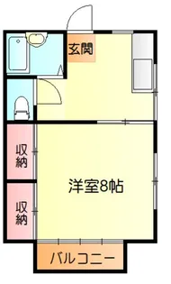 シャトレII【2階】の間取り