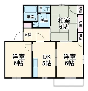 ラピス【2階】の間取り