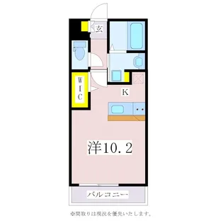 artemis谷山中央【1階】の間取り