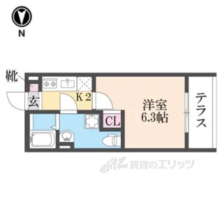 BlueMountain【3階】の間取り