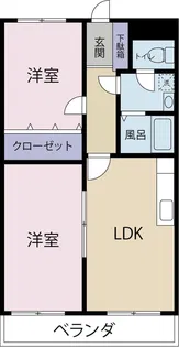 サンヒルズ諏訪【1階】の間取り
