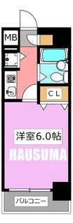 アドリーム千駄木【4階】の間取り