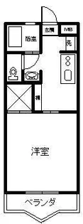 コーポトミタカ【1階】の間取り