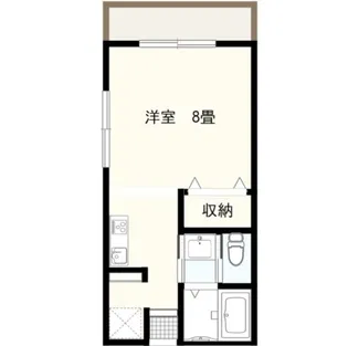 ラフォンテ・ノヴァ West【1階】の間取り