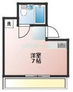 小栗原ハイツ【2階】の間取り