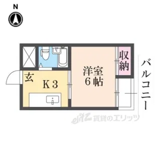 ロータリープロピオ【5階】の間取り
