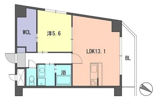 レジデンス住吉【12階】の間取り