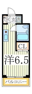 クレセントコート柏B【1階】の間取り
