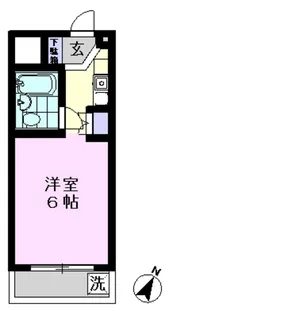 ジュネパレス柏第14【2階】の間取り