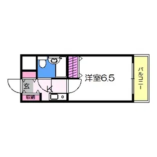 アルトシュタット【1階】の間取り