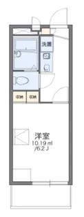 レオパレスエヴァーグリーン白幡【2階】の間取り